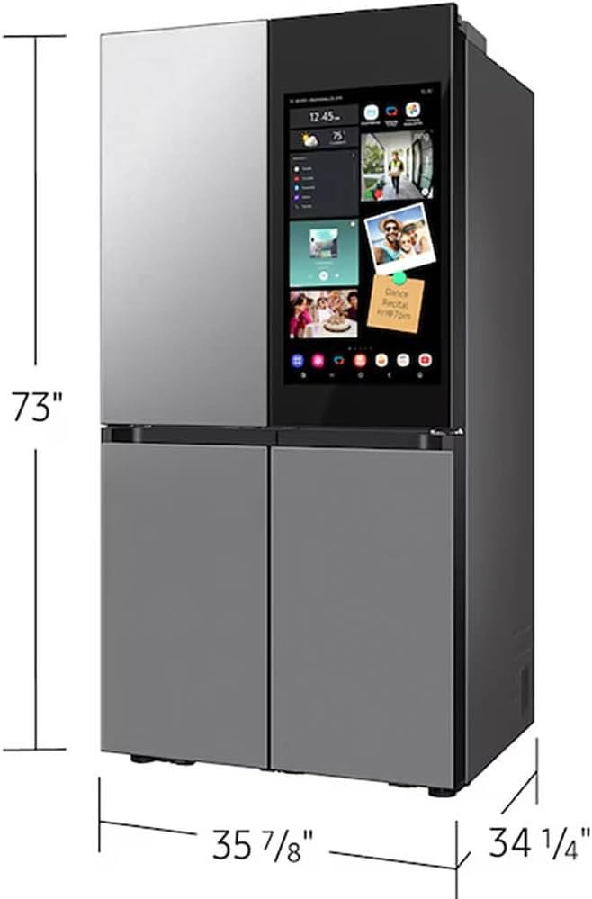 Samsung RF29DB9900QD 29 Cu. Ft. Stainless 4-Door French Door Smart Refrigerator - Image 2