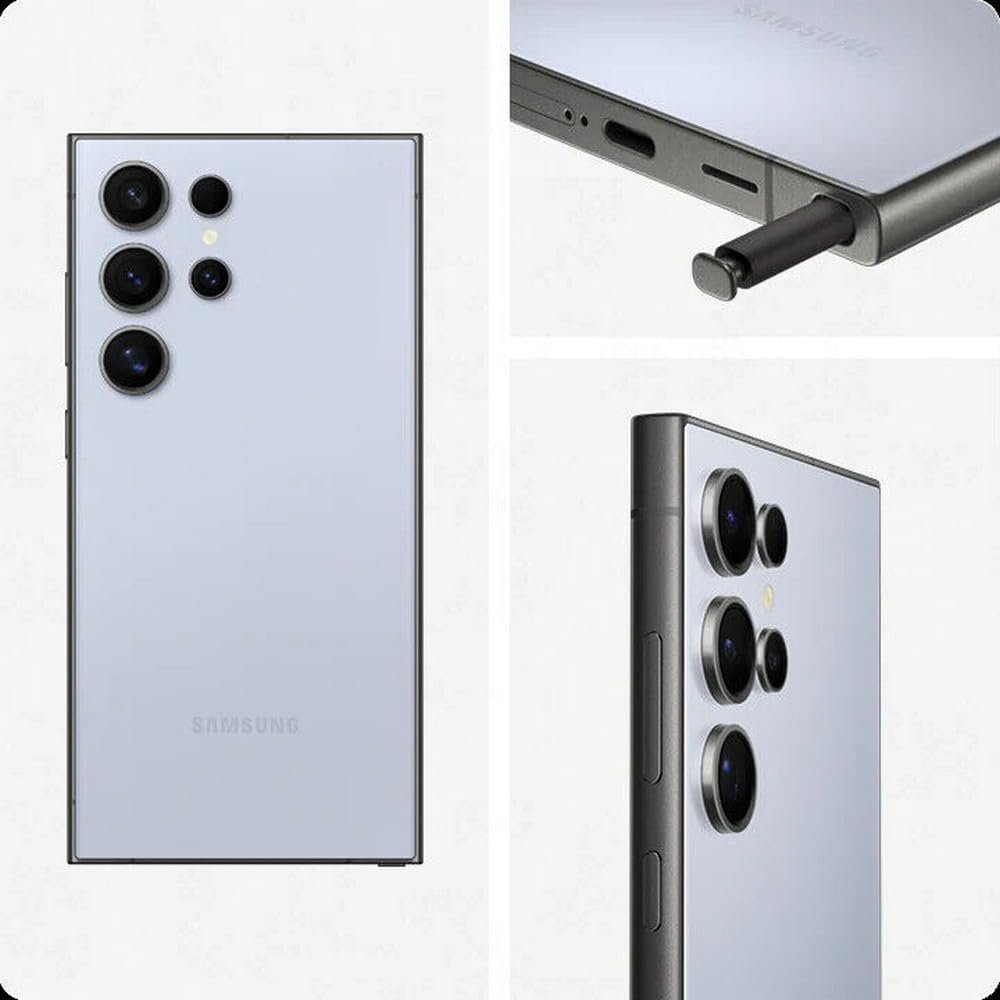 Samsung Galaxy S24 Ultra 5G, US Version, 1TB, Titanium Blue - Unlocked (Renewed) - Image 4