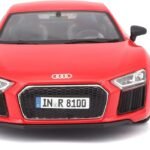 Maisto 1:24 Scale Audi R8 V10 Plus, Red