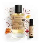 Inspired by Baccarat Rouge 540 Eau De Parfum – Woody Saffron Perfume 3.4 fl oz (100ml) with Concentrated Oil – Unisex Pheromone Perfume for Women & Men, Long Lasting Fragrance