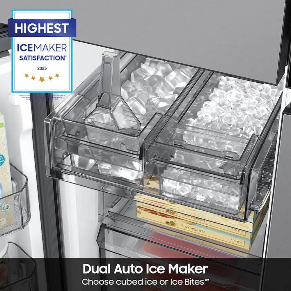 Samsung RF29DB9900QD 29 Cu. Ft. Stainless 4-Door French Door Smart Refrigerator - Image 4