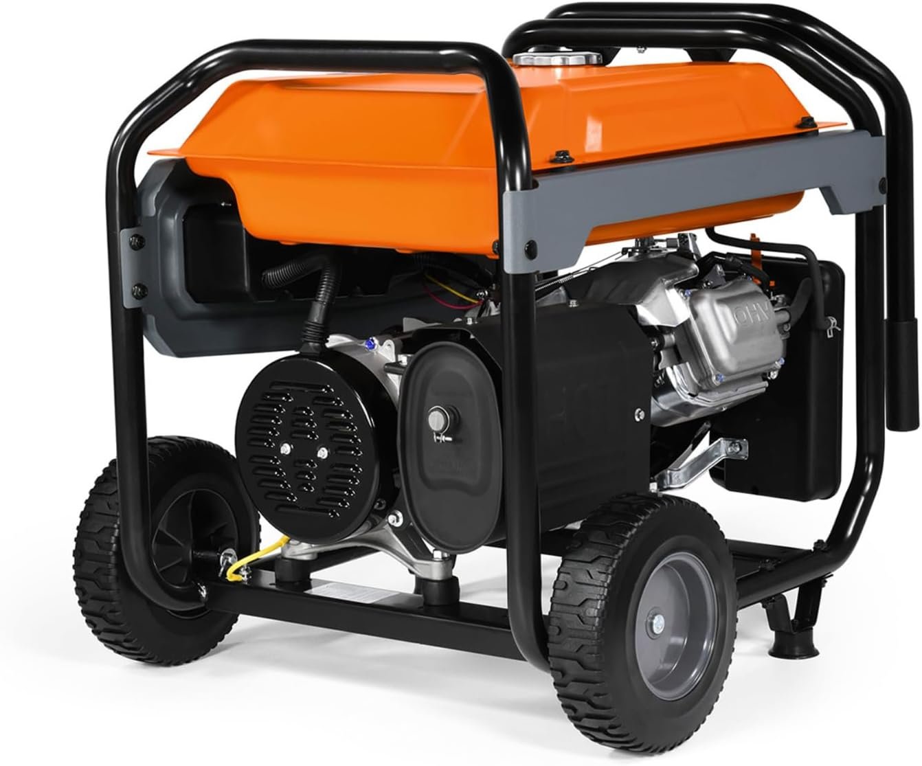 Generac 10,000 Starting Watt Portable Gas Generator - Electric Start - Home Backup or RV Ready - Heavy Duty Frame - Quiet, Long Runtime, Emergency Power - 49-State Compliant - Image 7