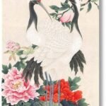 EAPEY Prints Japanese Wall Art Chinese Scroll Hanging Decor Home