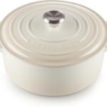 Le Creuset Enameled Cast Iron Signature Round Dutch Oven, 5.5 qt., Meringue