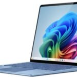 Microsoft Surface Laptop (2024), Windows 11 Copilot+ PC, 13.8" Touchscreen Display, Snapdragon X Elite (12 core), 16GB RAM, 256GB SSD Storage, Sapphire