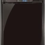 NORCOLD INC N7XFR Polar N7X Series 2-Way AC/LP RV Refrigerator with Fan - 7 cu. ft., Black, RH Door