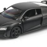 1/36 Scale Audi R8 Diecast Model Cars,Pull Back Vehicles Toy Cars,Cars Gifts for Boys Girls (Matte)