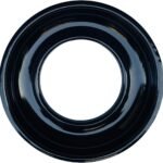 PA030002BK Burner Bowl - Compatible with Viking Range, Oven & Stove - Replacement for 810768-9.23 inch, Black (Original Standard Specifications)