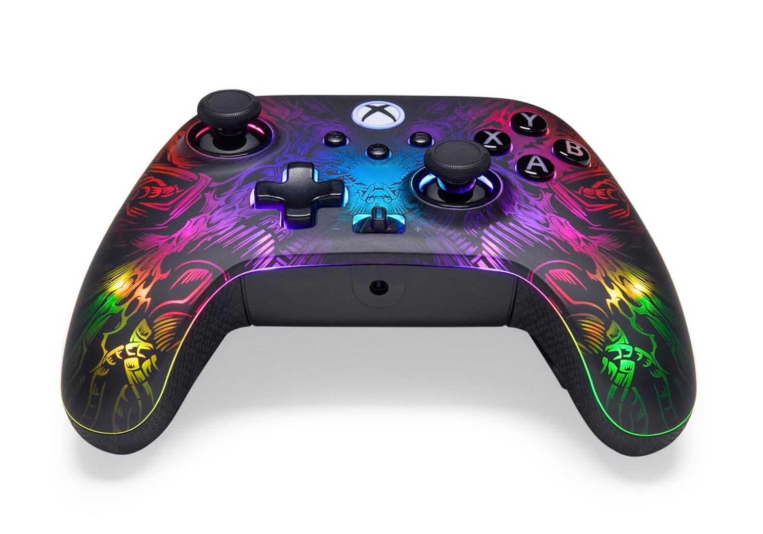 PowerA FUSION Pro Wireless Controller for Xbox Series X|S with Lumectra, RGB lighting, hidden design, adjustable height thumbsticks, Hall Effect modules, pro gaming controller, low latency wireless, mappable buttons, works with Xbox One and Windows 10/11 - Image 10
