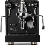 Diletta Bello+ Espresso Machine | E61 | PID Temperature Control | Shot Timer | Programmable Preinfusion | Handmade In Italy (Black)