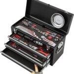 Kyoto Machine Tools (KTC) Automotive Maintenance Standard Tool Set (Chest Type) 9.5sq. [67 Pieces] SK36723XBK 《2023SK Product》