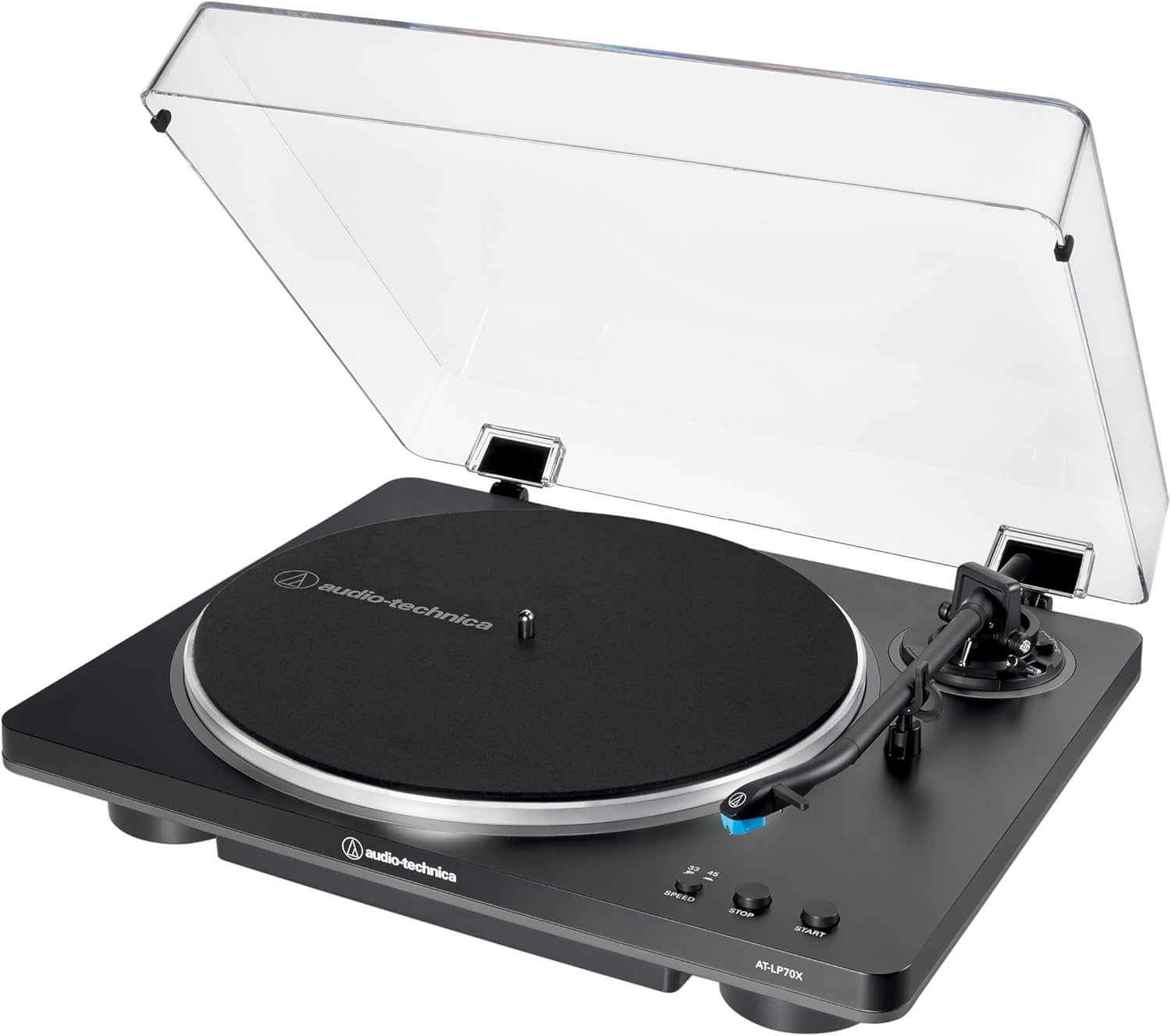 Audio-Technica AT-LP70X Automatic Turntable (Black/Grey) - Image 2