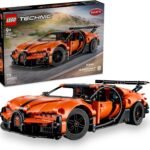 LEGO Technic Bugatti Chiron Pur Sport Hypercar Building Toy for Boys & Girls - Sports Car Toy W/Realistic Steering & Engine for Kids & Racing Fans, Ages 9+ - Gift Idea for Birthdays - 42222