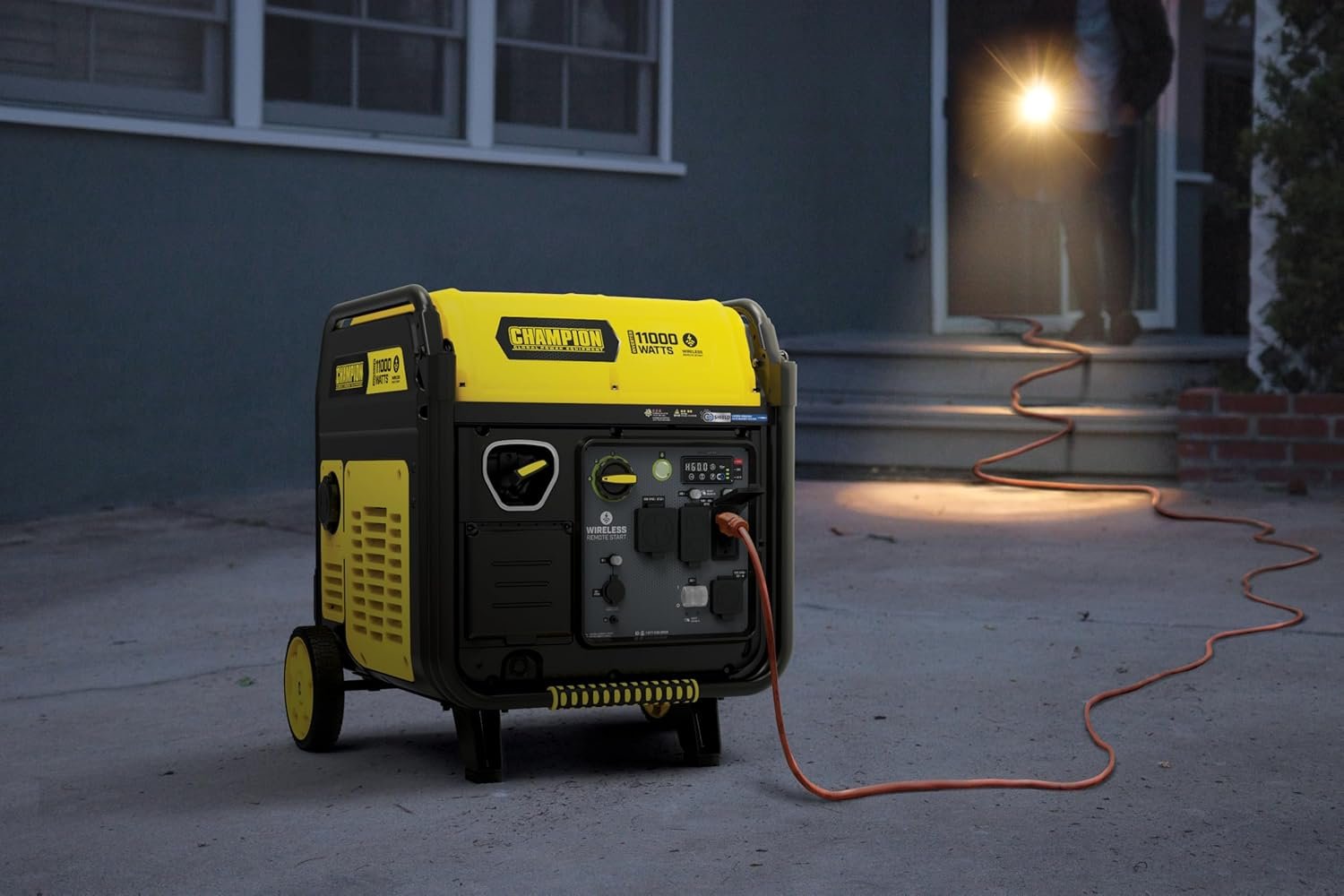 Champion Power Equipment 11,000-Watt Wireless Remote Start Home Backup Portable Inverter Generator with Quiet Technology and CO Shield - Image 13