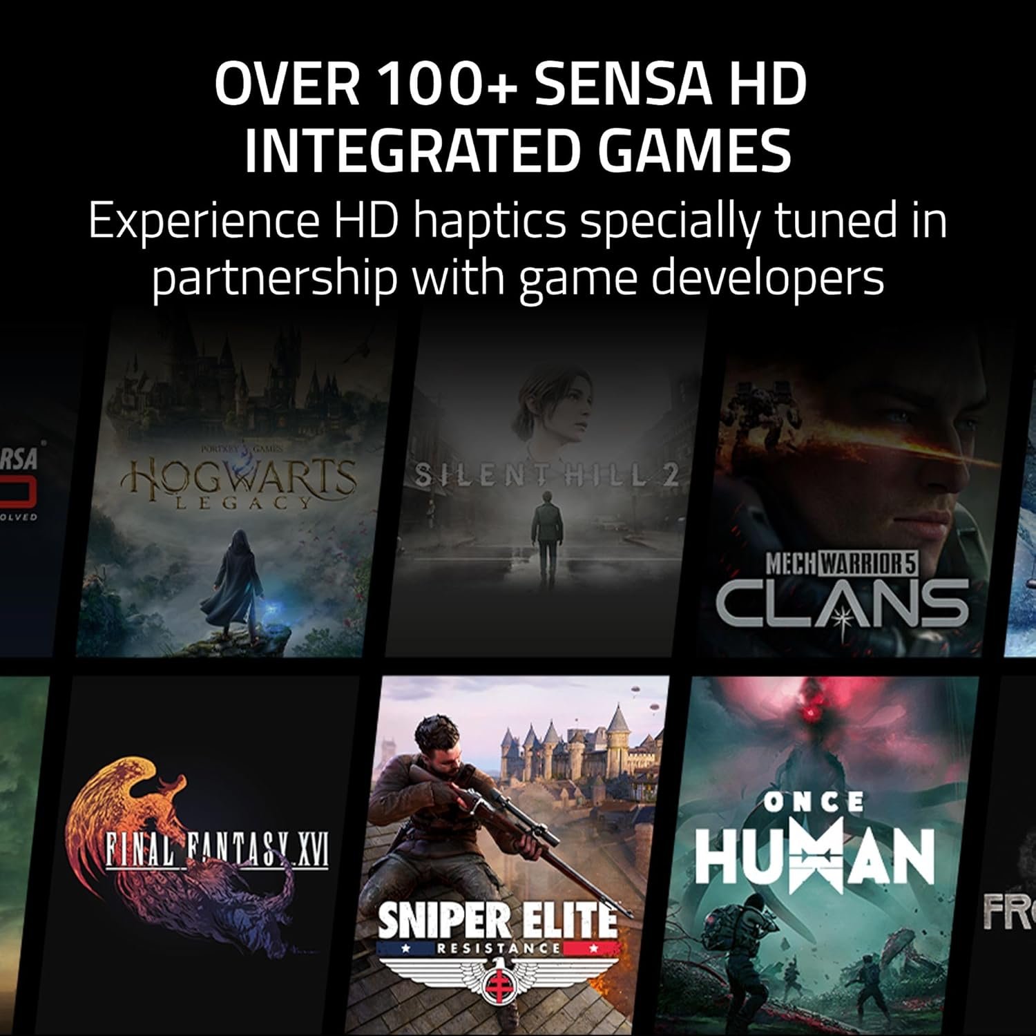 Razer Freyja HD Haptic Gaming Chair Cushion: Multi-Directional Haptics - Haptic EQ Customization via Razer Synapse - HyperSpeed Wireless & Bluetooth - Adjustable Strap for Universal Fit - Image 2