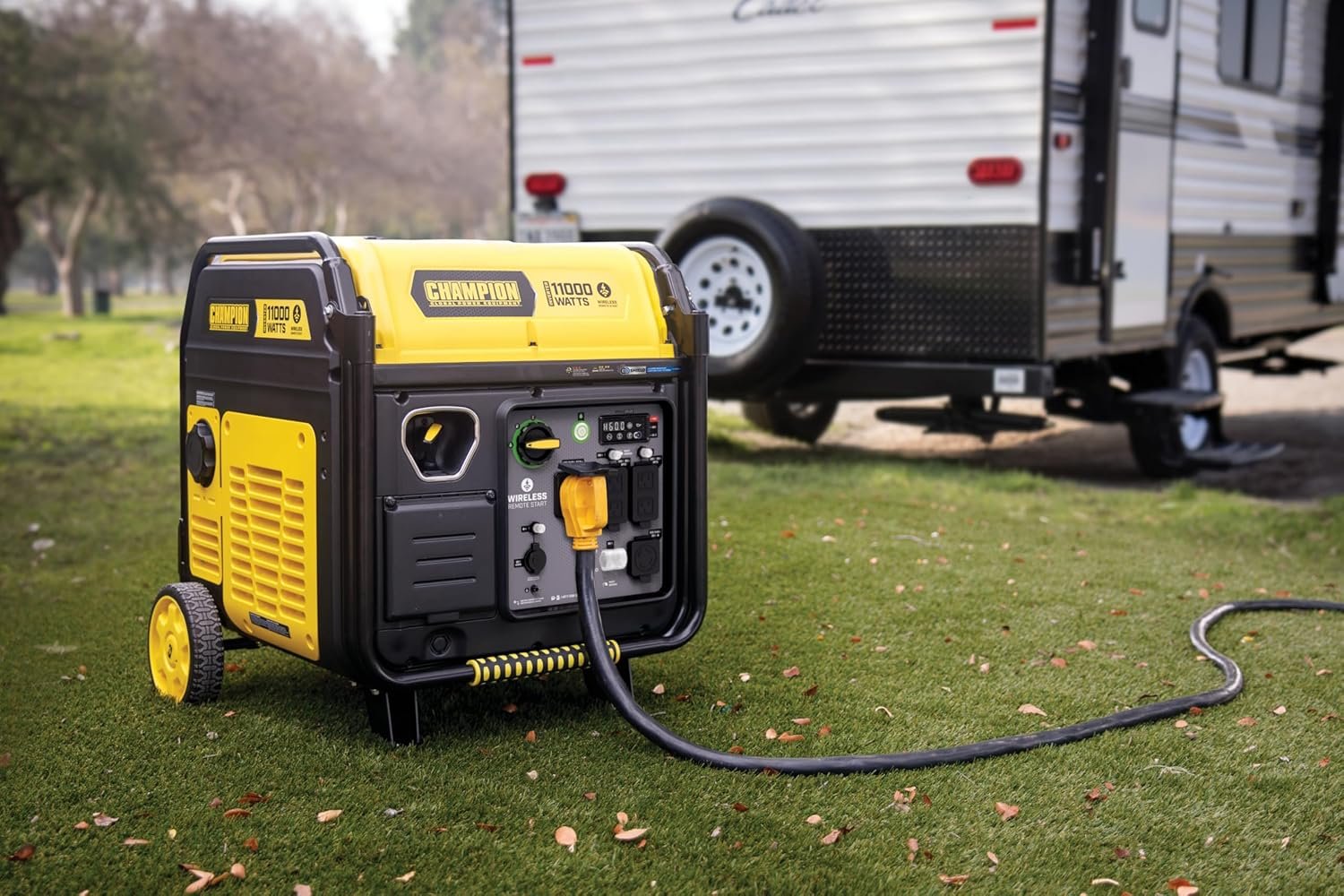 Champion Power Equipment 11,000-Watt Wireless Remote Start Home Backup Portable Inverter Generator with Quiet Technology and CO Shield - Image 17