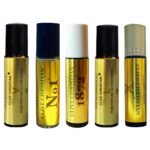 5 Piece 10ml Roll On Set of Clive IMPRESSION Perfume Oils for Women. Our VERSION Compatible with: No.1, X, 1872, L, V. Premium Fragrance Compatible to CC, 100% Pure, No Alcohol