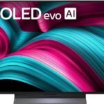 LG 48-Inch Class OLED evo AI Super Upscaling 4K C5 Series Smart TV w/Dolby Atmos & Vision, HDR10, Filmmaker Mode, Wow Orchestra, Alexa Built-in (OLED48C5PUA, 2025)