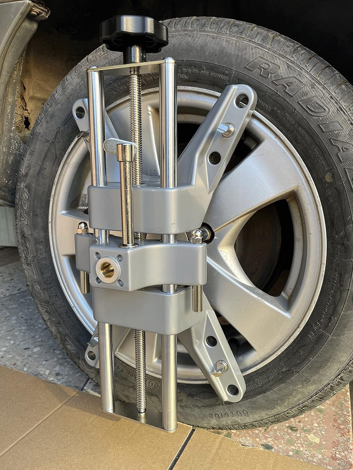 4PCS 11-25” Rims Car Wheel Aligner Clamp Tool Wheel Alignment Clamp for All Wheel Aligner Machines - Image 6